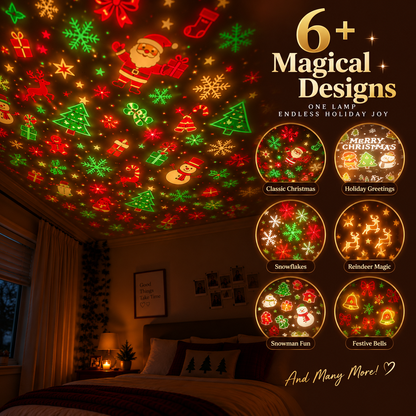 HollyGlow™ Christmas Projector