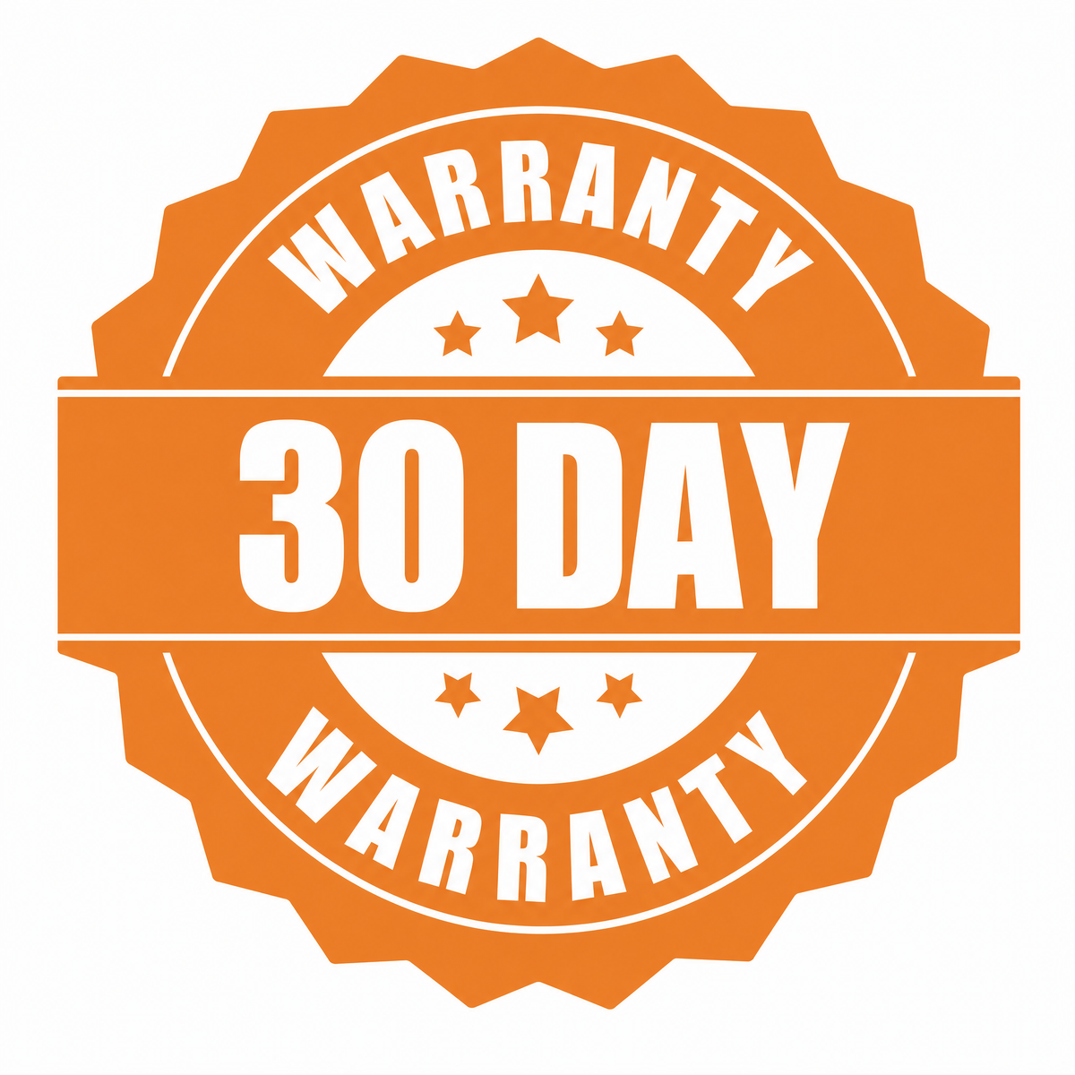 30-Days warranty